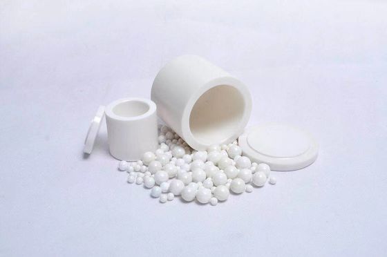Latas cerâmicas da zircônia e bolas cerâmicas para a peça principal dos moinhos de bola da estrela do laboratório