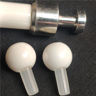 Pistão cerâmico feito à máquina torno 0.5um da zircônia da precisão 5500MPa do CNC