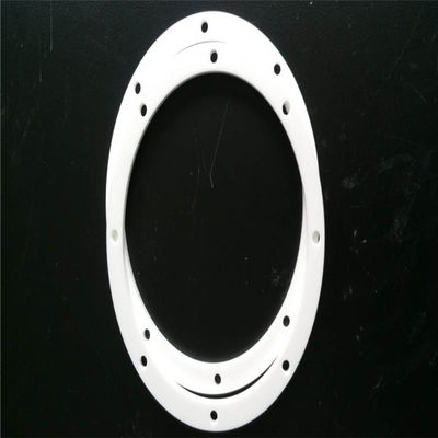 Vista a alumina Ring Mohs cerâmico 9 da resistência 85HRA