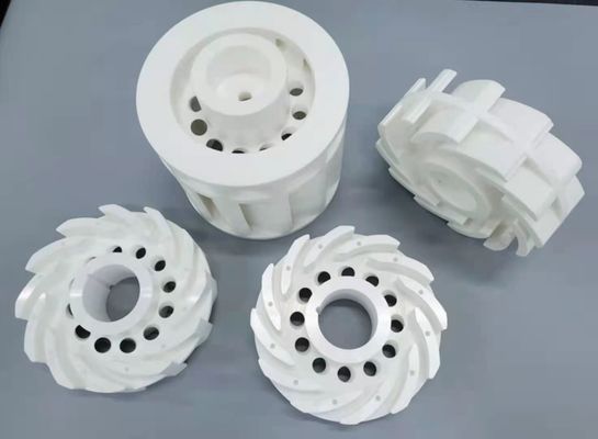 Impulsor cerâmico avançado da zircônia da precisão feita sob encomenda Y-TZP para o moinho de bola