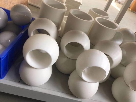 Válvulas personalizadas da alumina da zircônia da pureza alta para o controle de fluxo exato