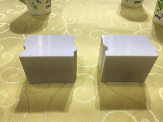 Da zircônia cerâmica produzível à máquina do cubo do bloco da precisão 1300HV peças cerâmicas