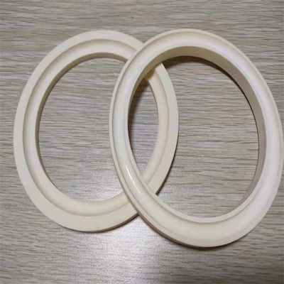 Os anéis cerâmicos 3.9g/Cm3 da alumina de grande resistência da fratura vestem - resistente