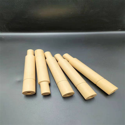 O magnésio cerâmico da alta temperatura dos tubos da zircônia amarela estabilizou