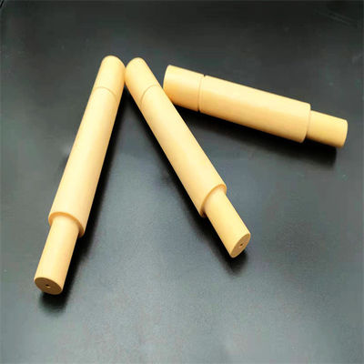 O magnésio cerâmico da alta temperatura dos tubos da zircônia amarela estabilizou