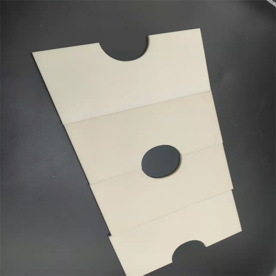 Alumina Dics cerâmico do tamanho do OEM a grande para a isolação térmica personalizou