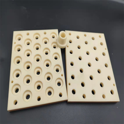 Placa cerâmica fazendo à máquina da alumina do CNC com de grande resistência